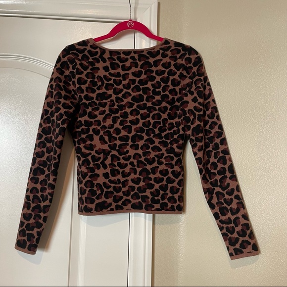 LPA Leopard Sweater Shirt - Picture 6 of 7